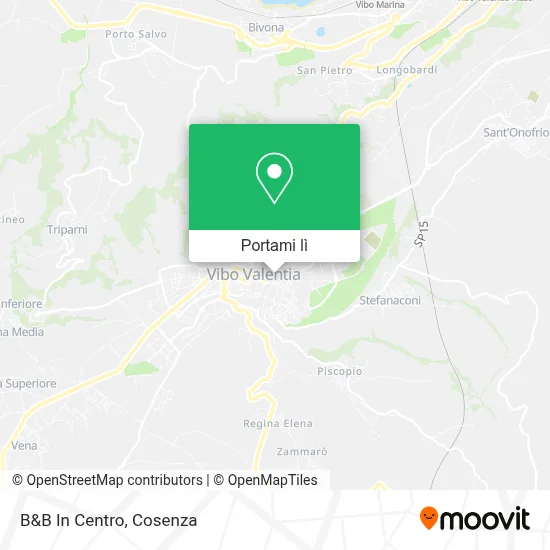 Mappa B&B In Centro