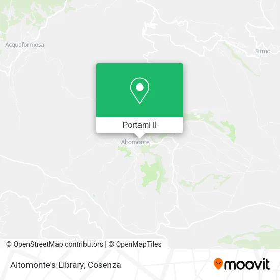 Mappa Altomonte's Library