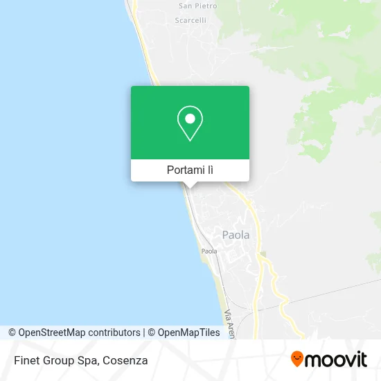 Mappa Finet Group Spa