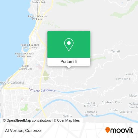 Mappa Al Vertice