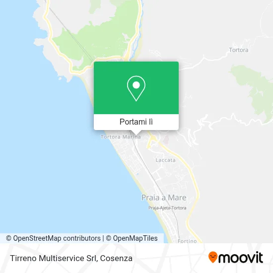 Mappa Tirreno Multiservice Srl