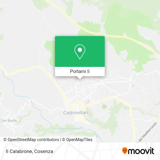 Mappa Il Calabrone