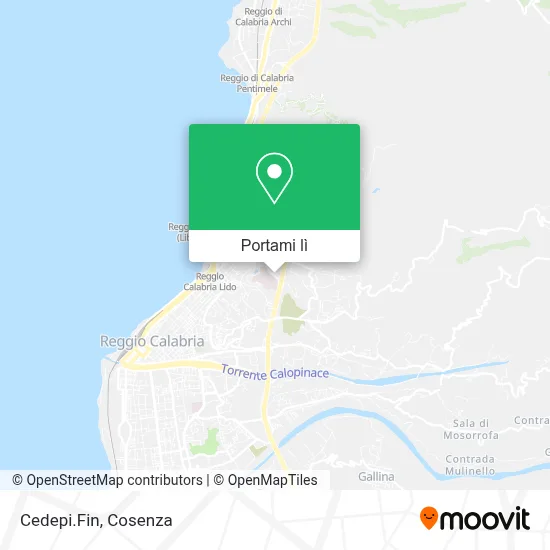 Mappa Cedepi.Fin