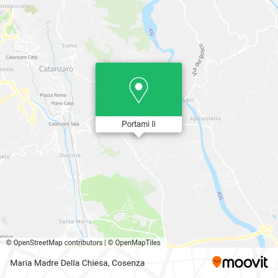 Mappa Maria Madre Della Chiesa
