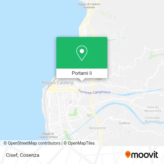Mappa Cisef