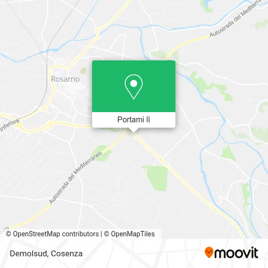 Mappa Demolsud