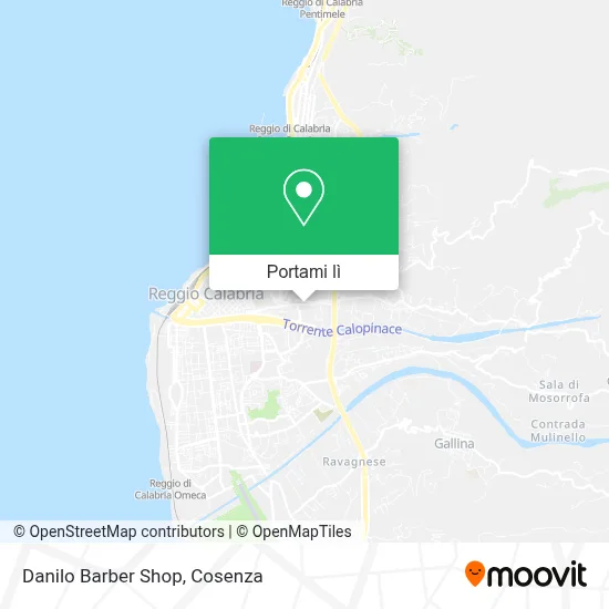 Mappa Danilo Barber Shop