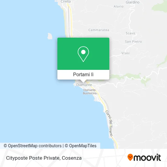 Mappa Cityposte Poste Private