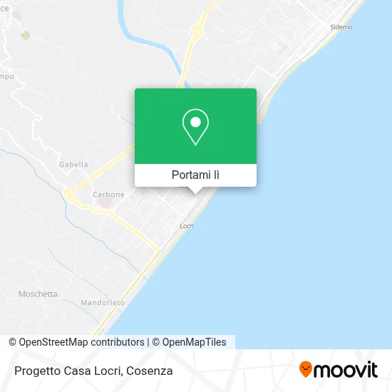 Mappa Progetto Casa Locri