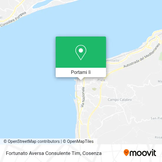 Mappa Fortunato Aversa Consulente Tim