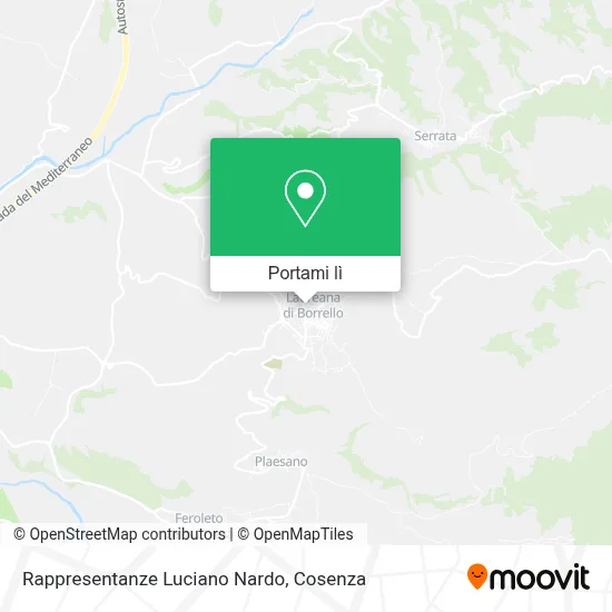 Mappa Rappresentanze Luciano Nardo