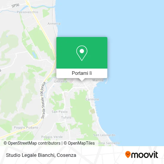 Mappa Studio Legale Bianchi