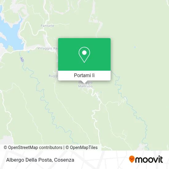 Mappa Albergo Della Posta
