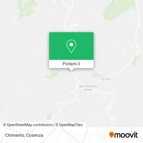 Mappa Chimento