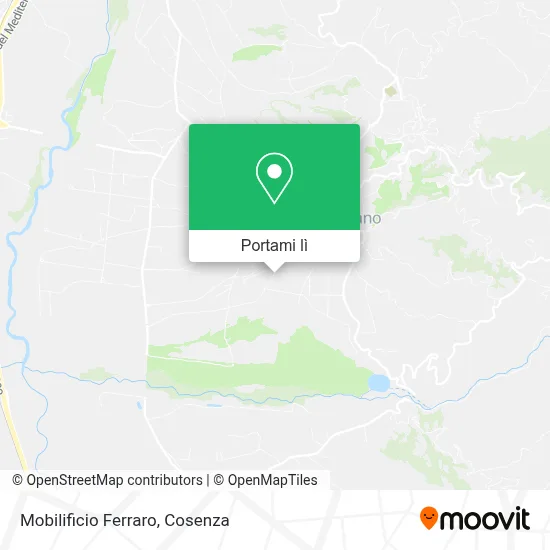 Mappa Mobilificio Ferraro