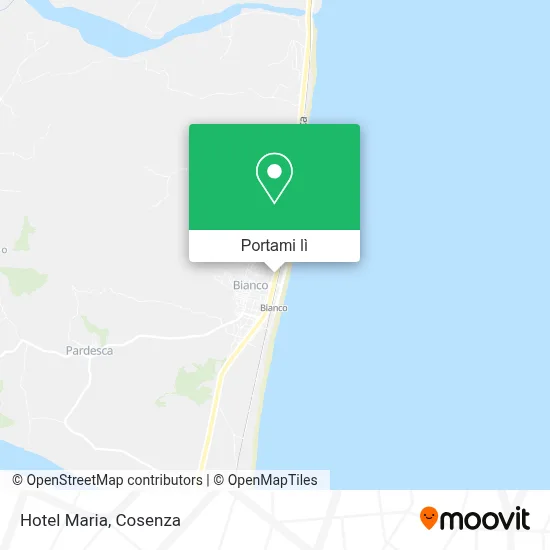 Mappa Hotel Maria