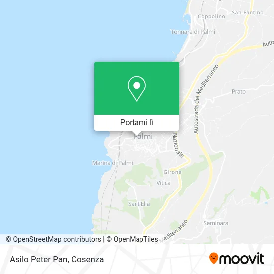 Mappa Asilo Peter Pan