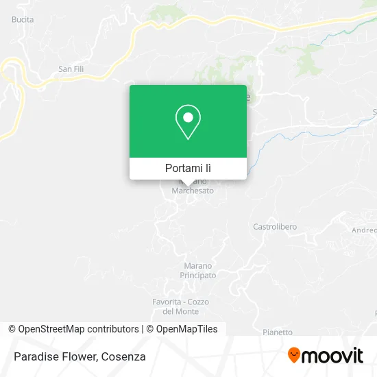 Mappa Paradise Flower