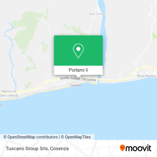 Mappa Tuscano Group Srls