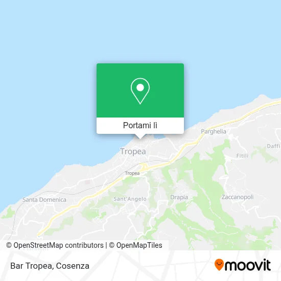 Mappa Bar Tropea