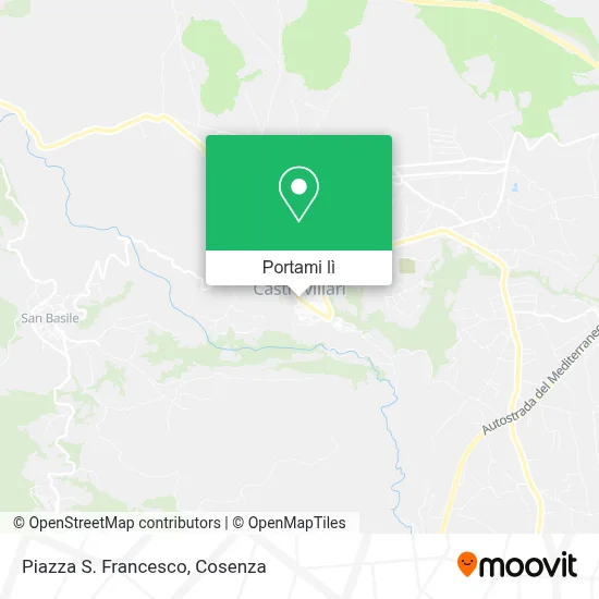 Mappa Piazza S. Francesco