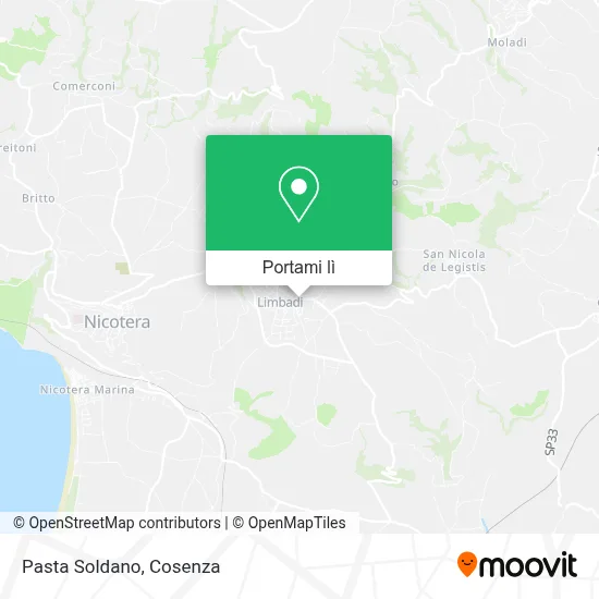 Mappa Pasta Soldano