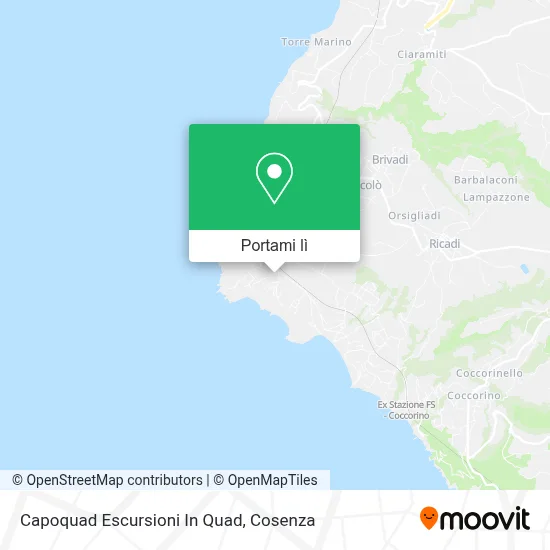 Mappa Capoquad Escursioni In Quad
