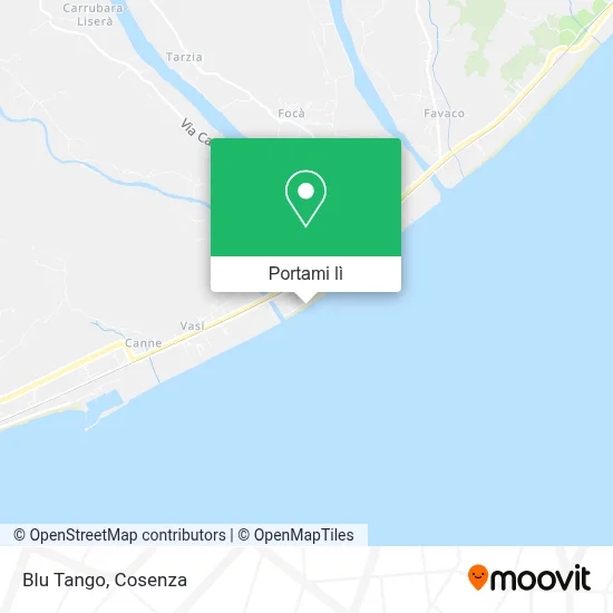 Mappa Blu Tango