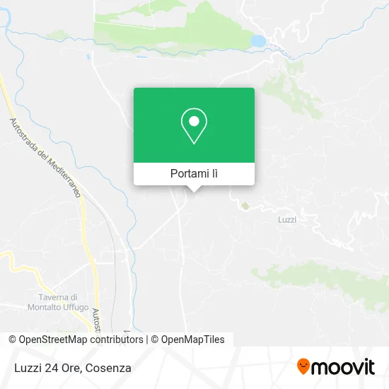 Mappa Luzzi 24 Ore