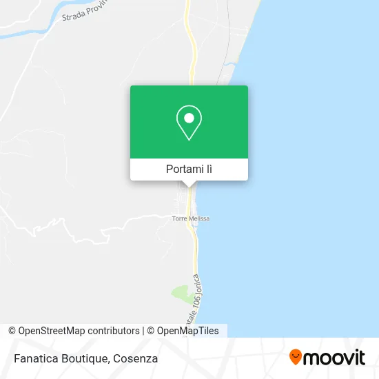 Mappa Fanatica Boutique