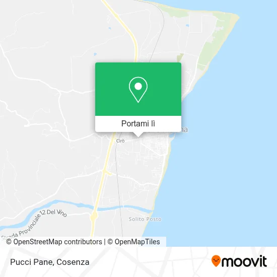 Mappa Pucci Pane