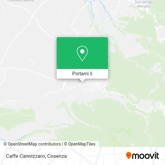 Mappa Caffe Cannizzaro
