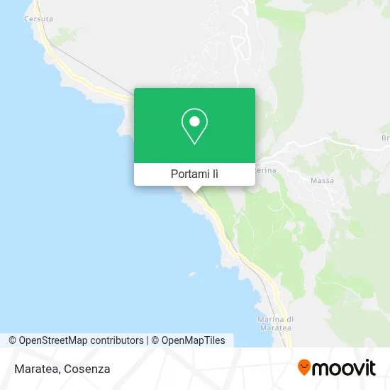 Mappa Maratea