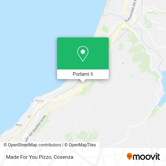 Mappa Made For You Pizzo