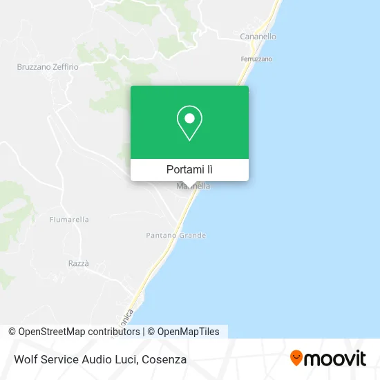 Mappa Wolf Service Audio Luci