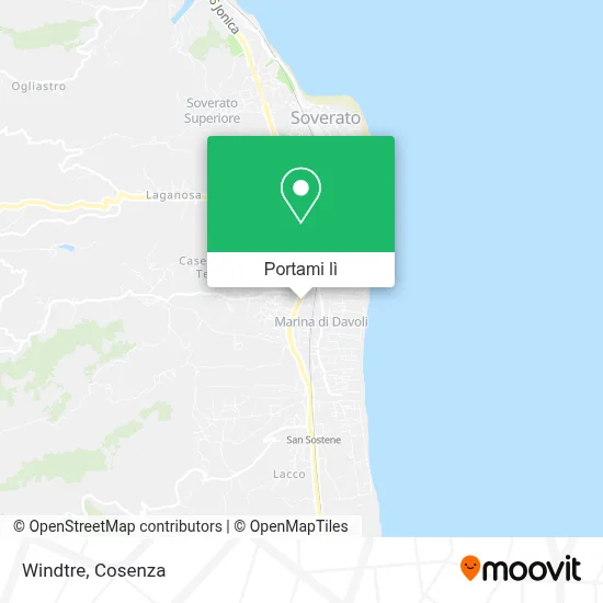 Mappa Windtre