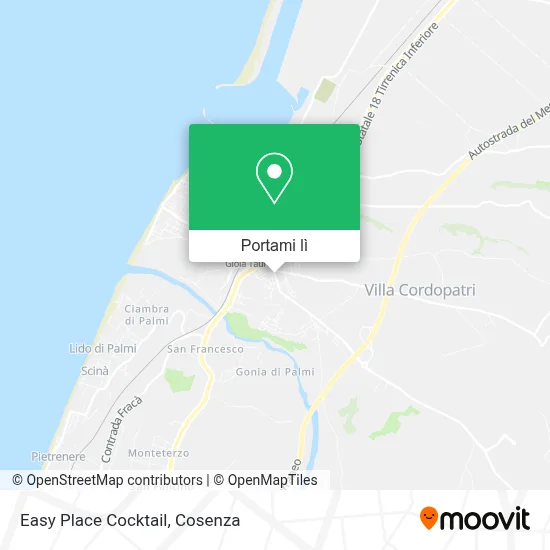 Mappa Easy Place Cocktail