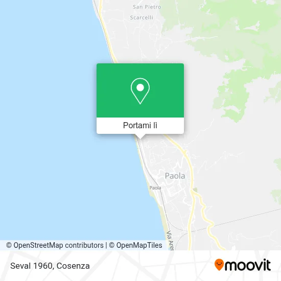 Mappa Seval 1960