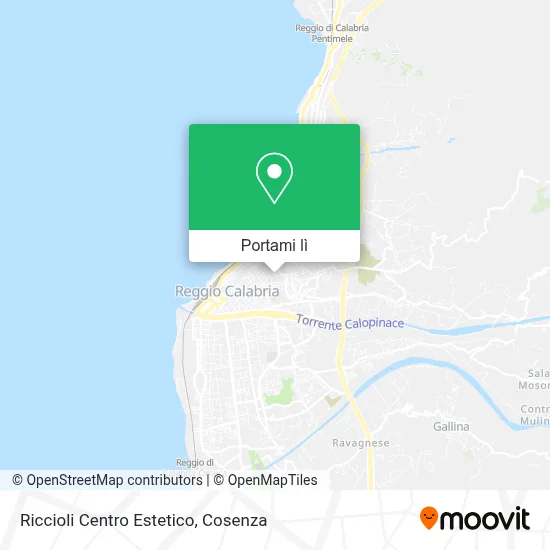 Mappa Riccioli Centro Estetico