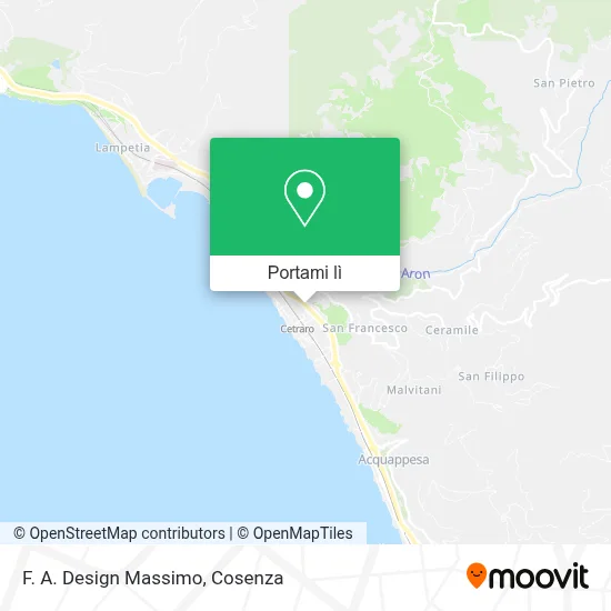 Mappa F. A. Design Massimo