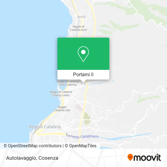 Mappa Autolavaggio