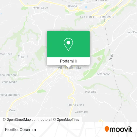 Mappa Fiorillo