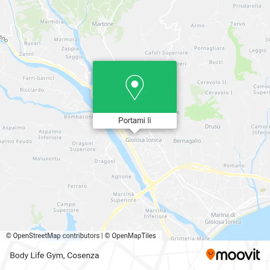 Mappa Body Life Gym