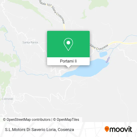 Mappa S.L.Motors Di Saverio Loria