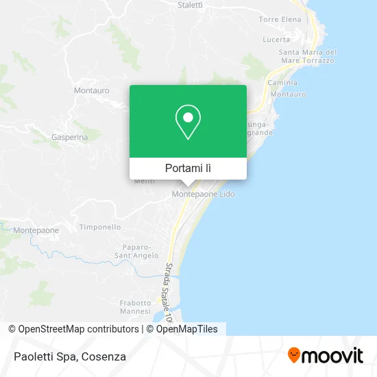 Mappa Paoletti Spa