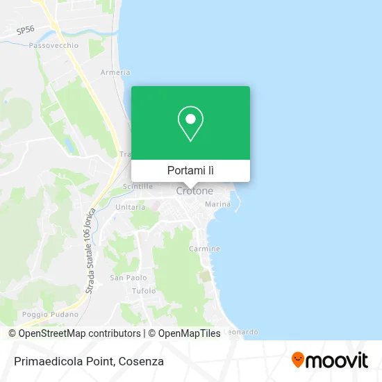Mappa Primaedicola Point