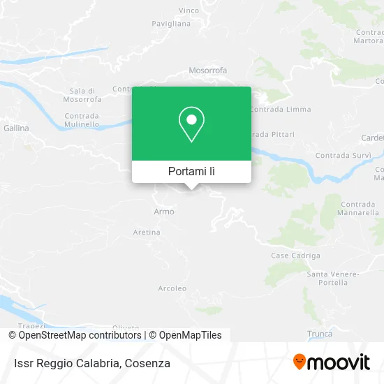 Mappa Issr Reggio Calabria