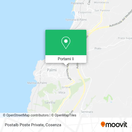 Mappa Postalb Poste Private