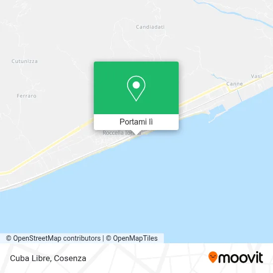 Mappa Cuba Libre