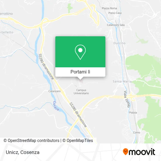 Mappa Unicz
